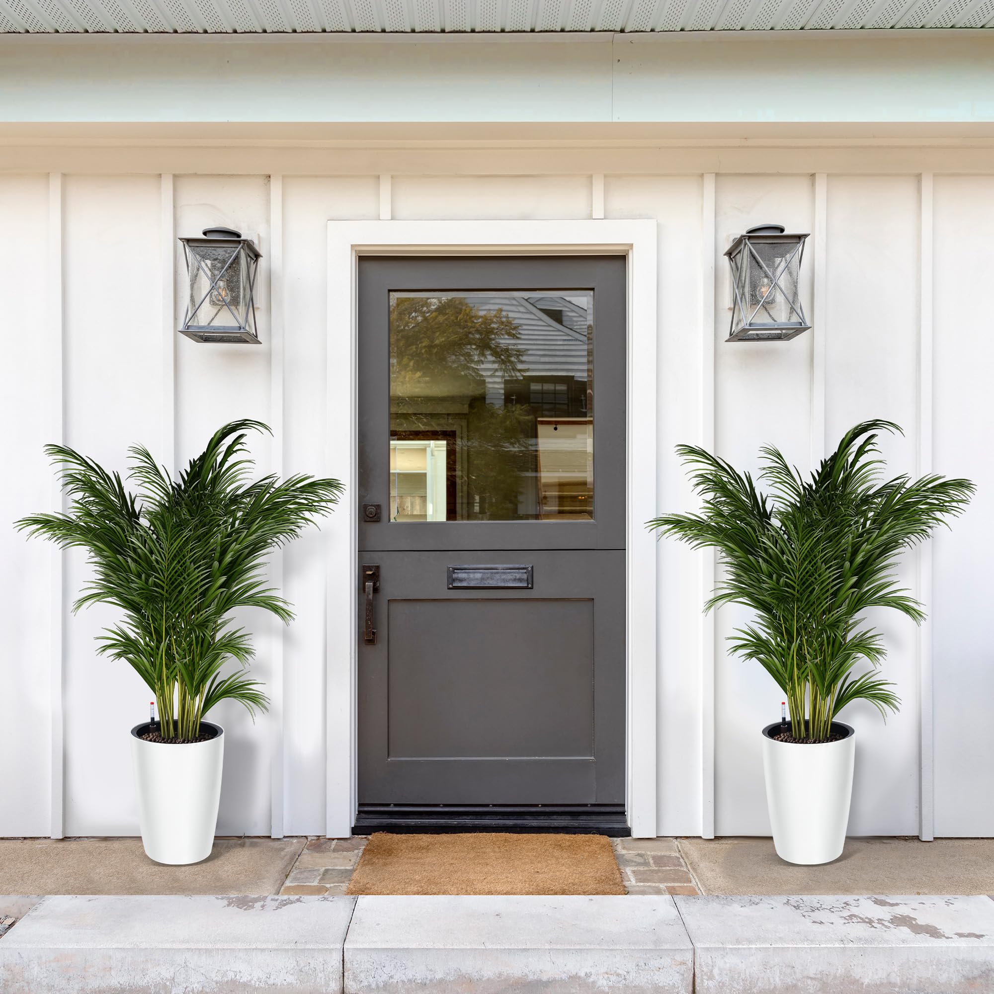 GarveeLife dual planter set styled indoors highlighting coordinated décor impact
