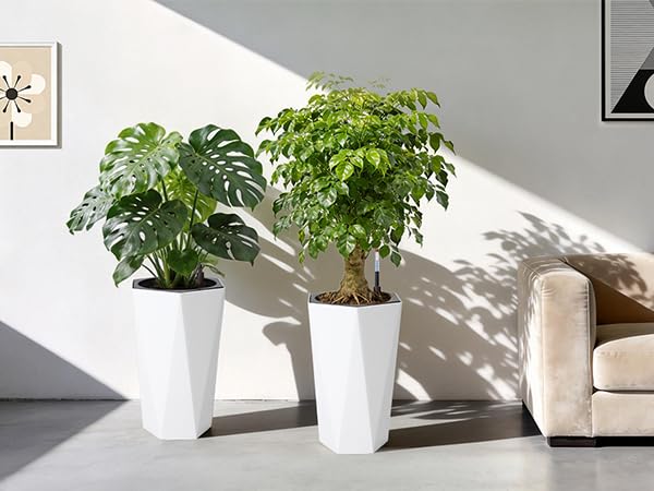 GarveeLife inner reservoir detail showing self-watering functionality for convenience
