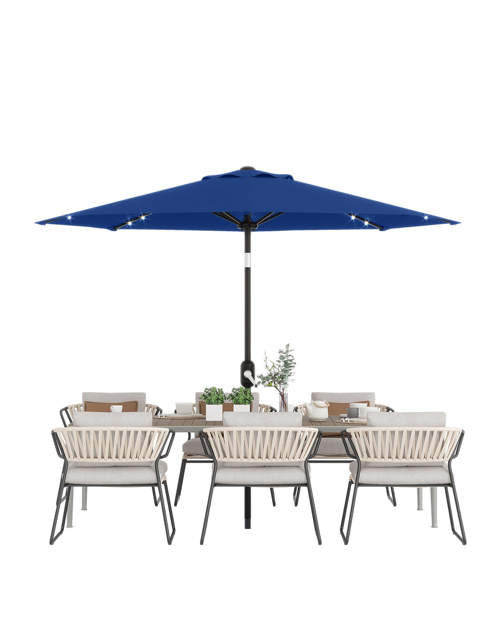 GarveeLife size comparison with standard chair showing generous coverage
