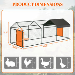 GarveeLife close-up of PVC-coated wire mesh for durable predator protection