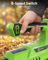 GarveeTech side profile with ergonomic handle for comfortable use