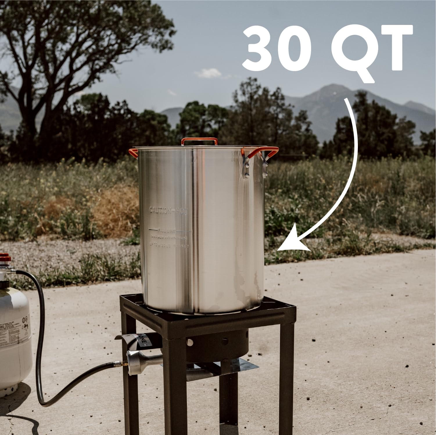 Gas One thermometer and marinade injector set to monitor temperature and add flavor