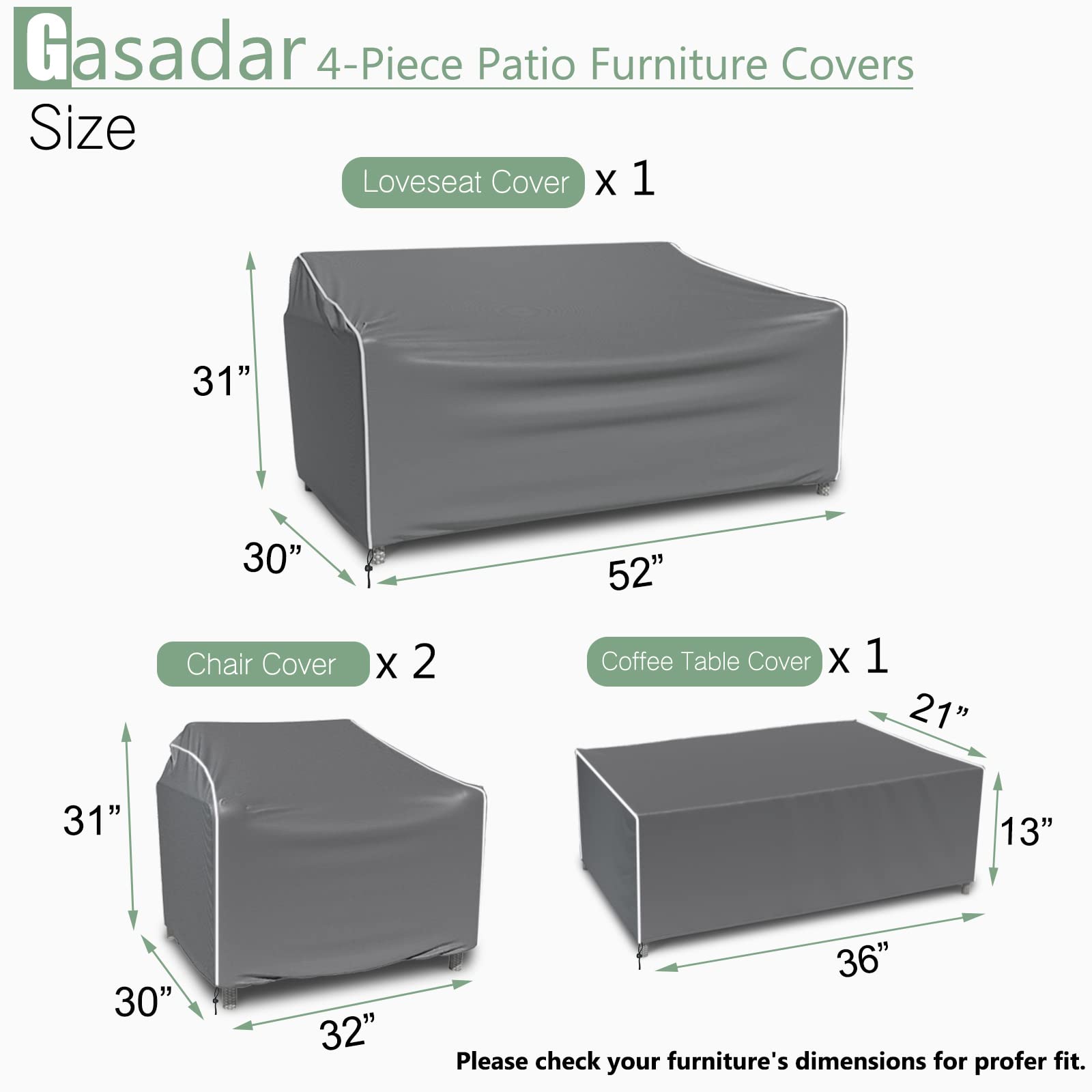 Gasadar close-up of 600D fabric texture showing durable protection