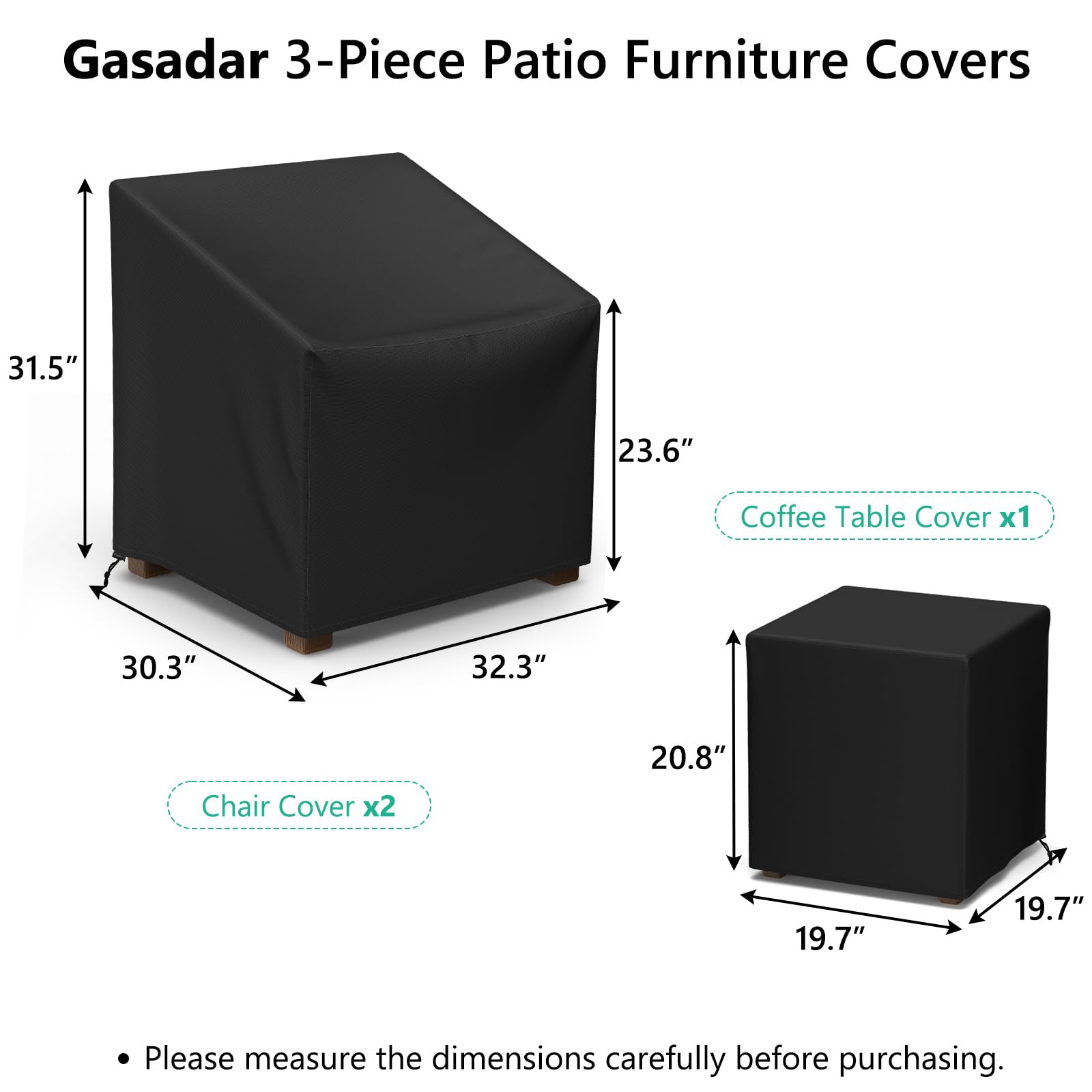 Gasadar close-up of Oxford fabric texture, durable protection for outdoors