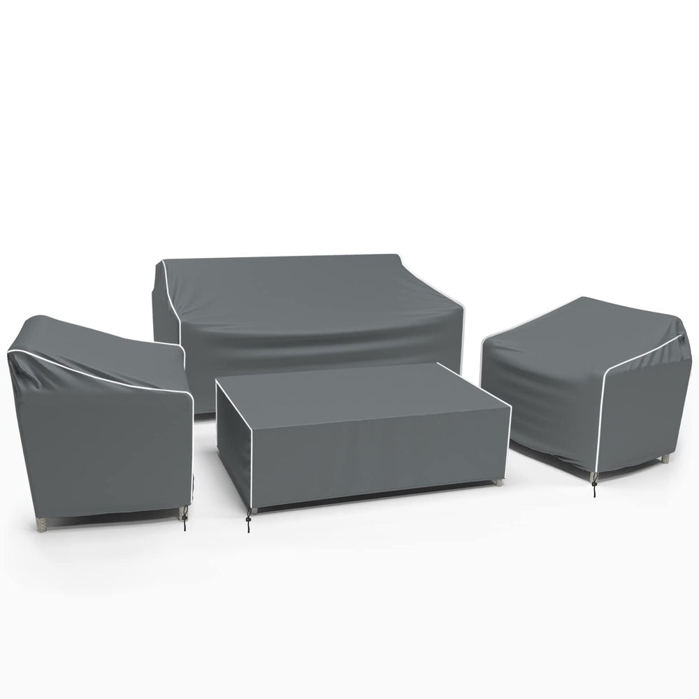 Gasadar front packaging showing full 4-piece set protecting furniture
