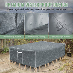 Gasadar seam with PU coating and taped stitch resisting leakage
