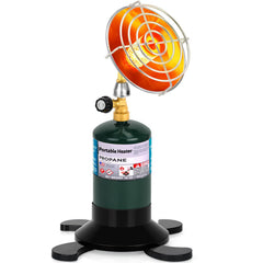 GasCalorix front view showing compact heater and stable base for quick warmth