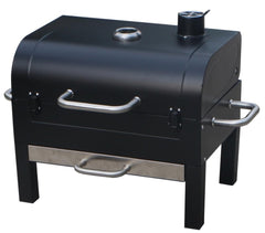 Gas One front view of tabletop grill showing compact form and portability benefit