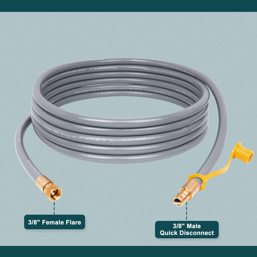 GASPRO brass fitting close-up showing tight, corrosion-resistant connection
