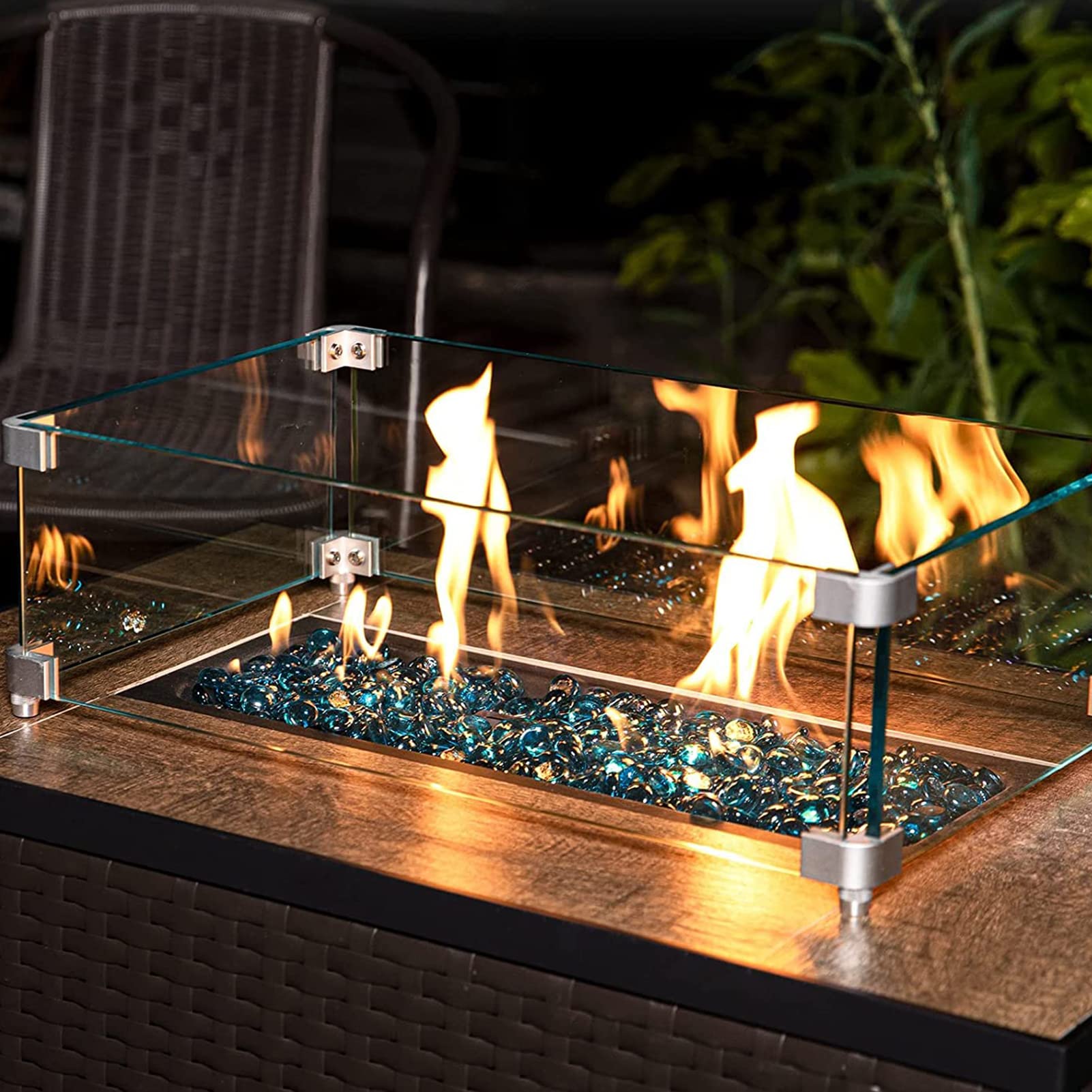 GASPRO close-up of 3/4 inch beads texture, highlights heat-resistant finish