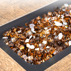 GASPRO close-up of reflective texture that boosts flame sparkle