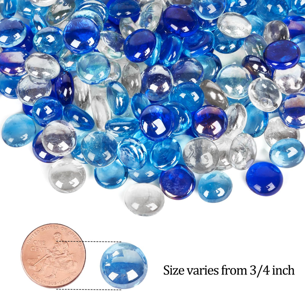 GASPRO beads next to hand for size comparison showing consistent 3/4 inch benefit