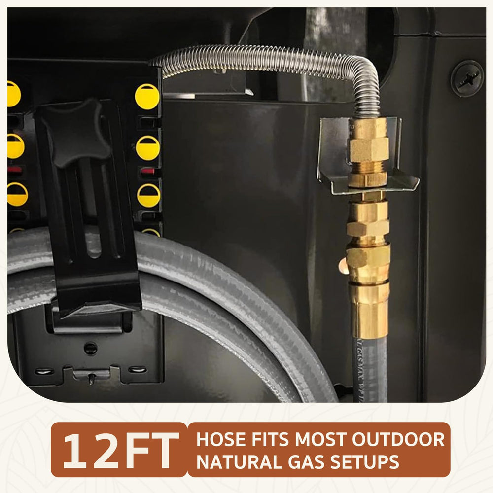 GASPRO hose bending to show flexibility and reduced kinking benefit