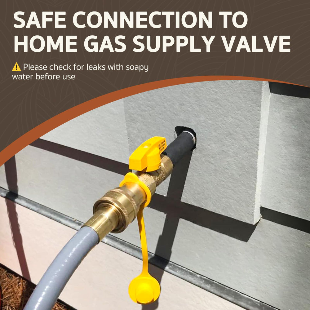 GASPRO product label close-up showing model and fitting details