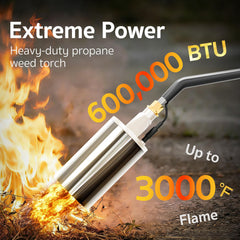 GASPRO nozzle close-up highlighting 2.36-inch wide tip for fast coverage