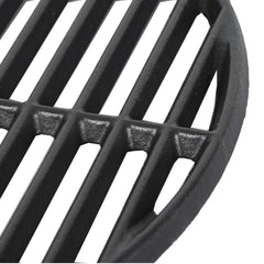 GasSaf grate installed in an 18-inch kamado grill for even heat distribution