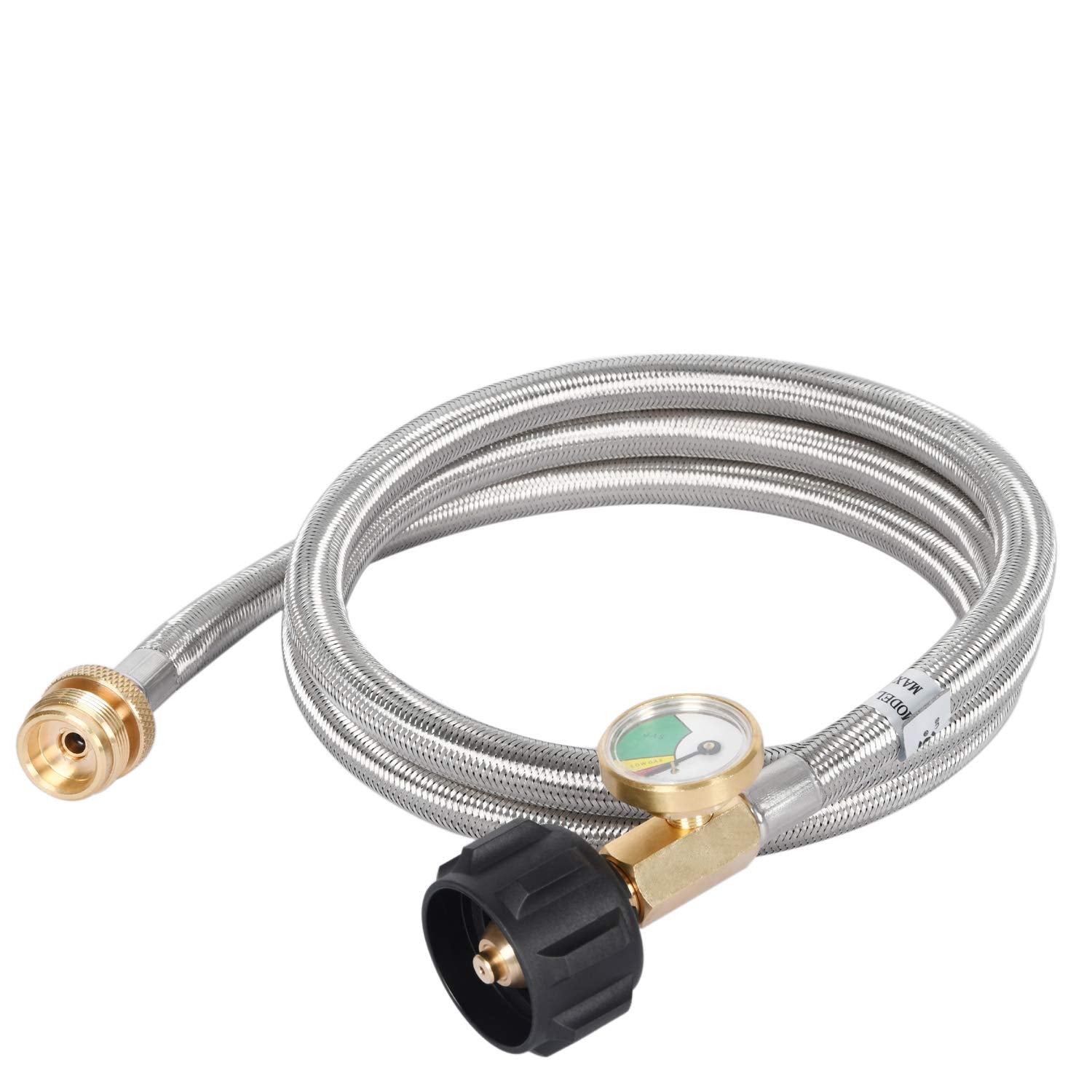 GasSaf detailed shot of brass fittings providing corrosion resistance and secure seal