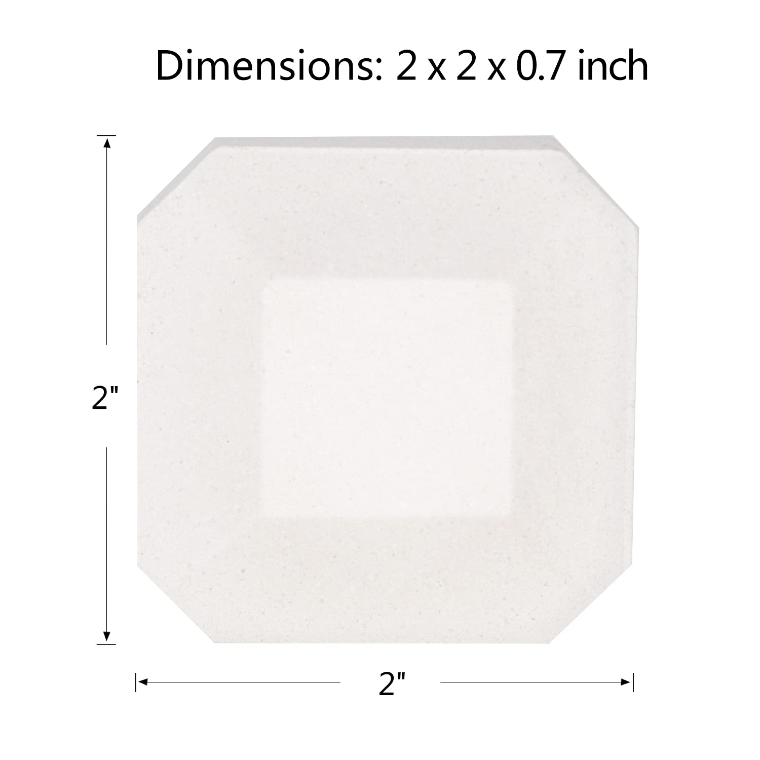 GasSaf close-up showing ceramic texture for even heat distribution