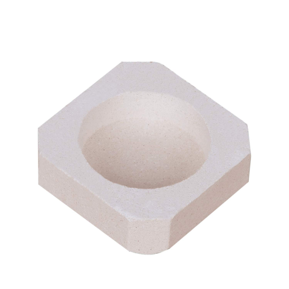 GasSaf briquettes installed in a grill protecting burners and reducing flare-ups