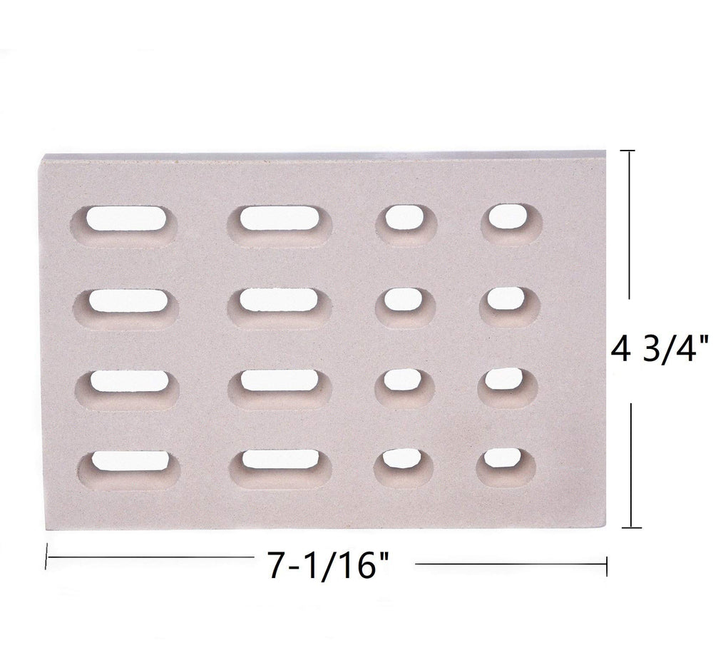 GasSaf close-up ceramic texture and thickness demonstrating durable heat retention