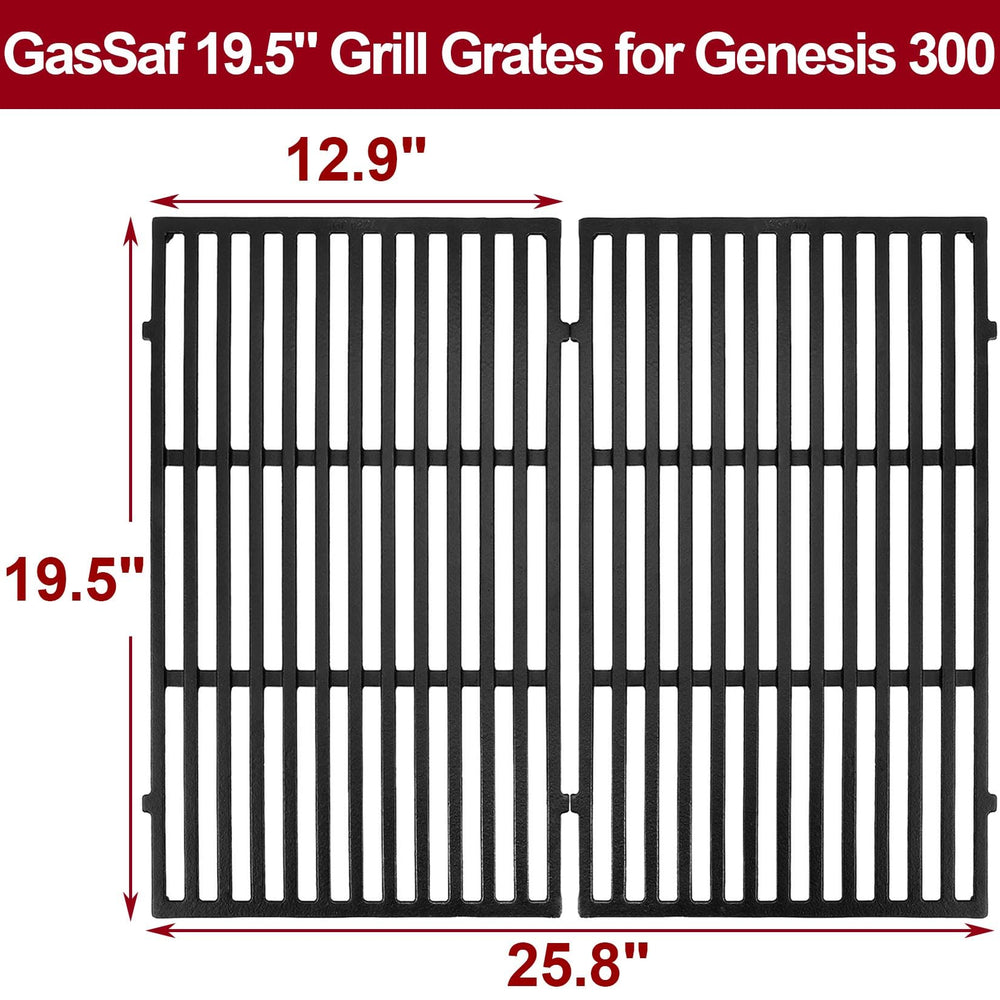 GasSaf close-up of cast iron texture highlighting heat retention and rugged finish