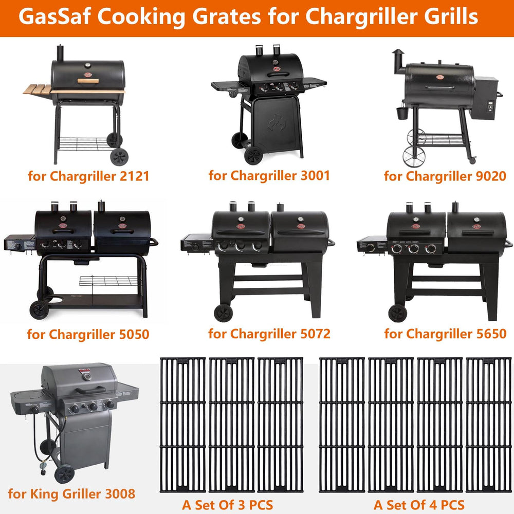 GasSaf close-up of cast iron texture highlighting even heat retention and durability benefit