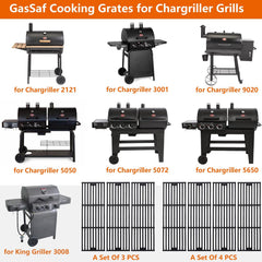 GasSaf close-up of cast iron texture highlighting even heat retention and durability benefit