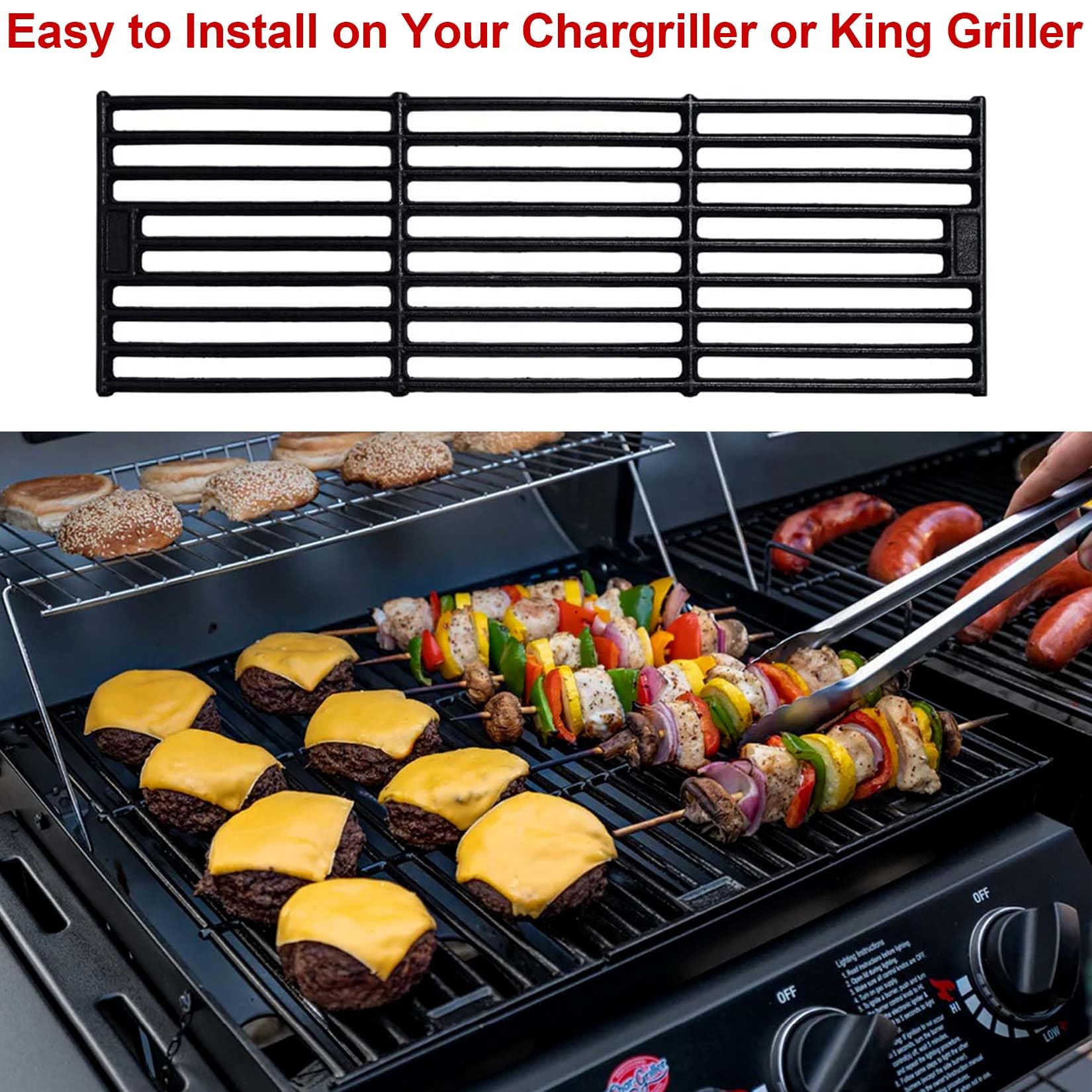 GasSaf grate edge showing mounting tabs and fit detail ensuring correct alignment benefit