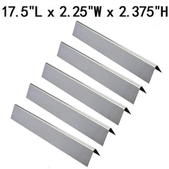 GasSaf close-up of stainless heat deflector highlighting corrosion resistance