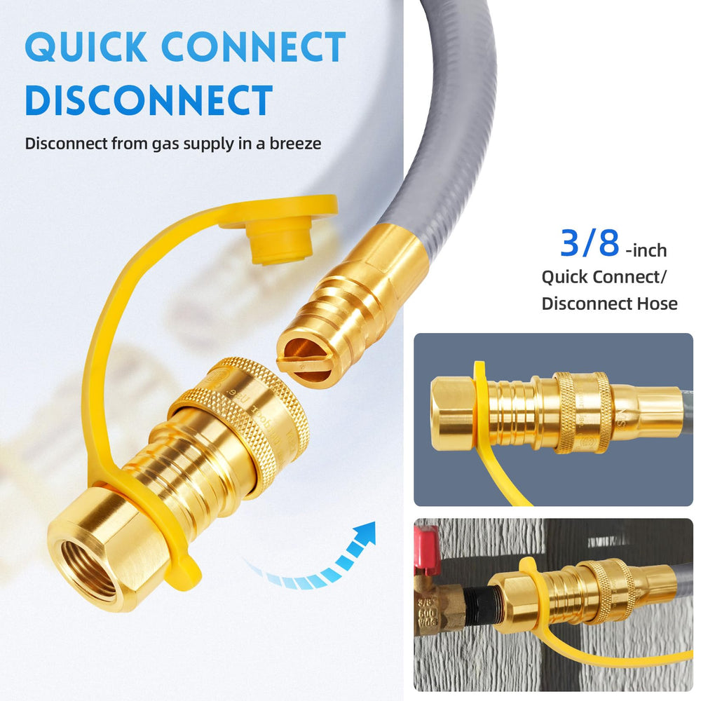 GasSaf hose texture and flexibility for kink resistance benefit