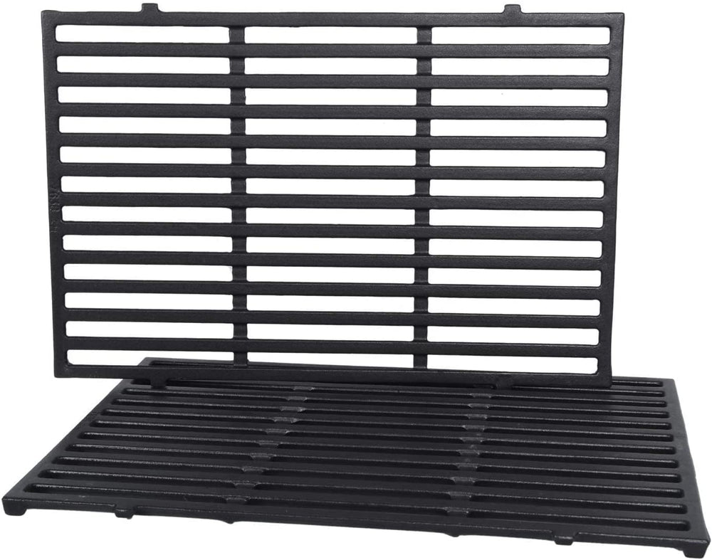 GasSaf grates installed on a Weber Spirit demonstrating easy replacement benefit