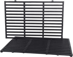 GasSaf grates installed on a Weber Spirit demonstrating easy replacement benefit