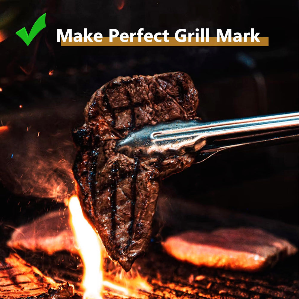 GasSaf grates on a backyard grill during cookout illustrating improved searing and flavor
