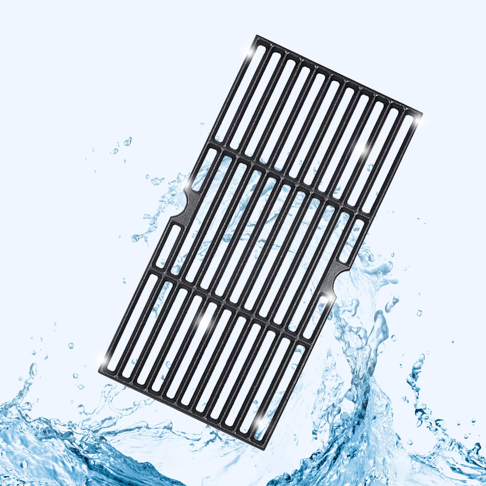 GasSaf grates in backyard barbecue scene showing upgraded grilling experience benefit