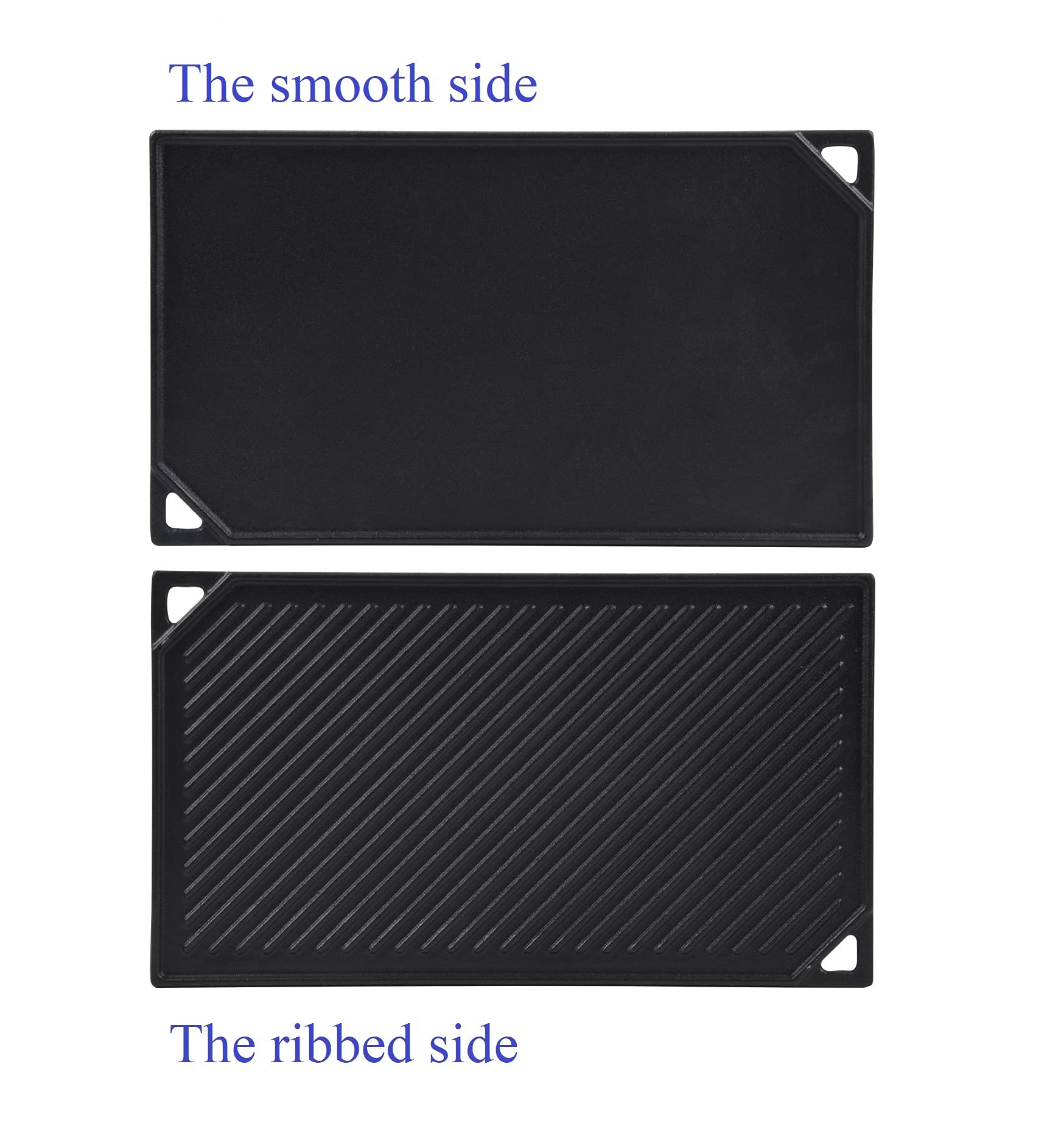 GasSaf ribbed side close-up highlighting sear ridges for perfect grill marks