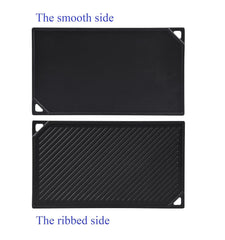 GasSaf ribbed side close-up highlighting sear ridges for perfect grill marks