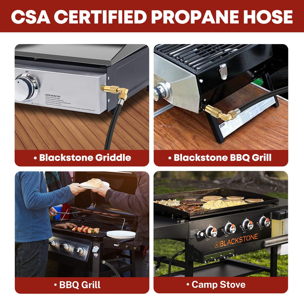 GasXpert label showing CSA certification to affirm tested safety