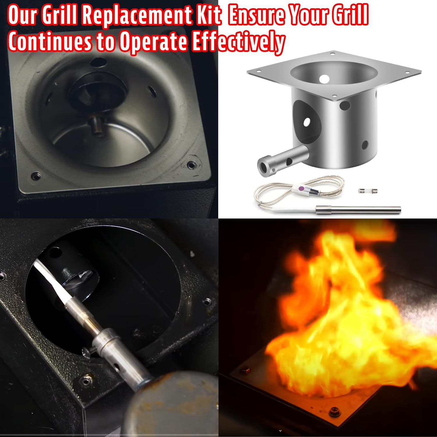 Gaterygrills induction fan mounted inside grill improving smoke circulation