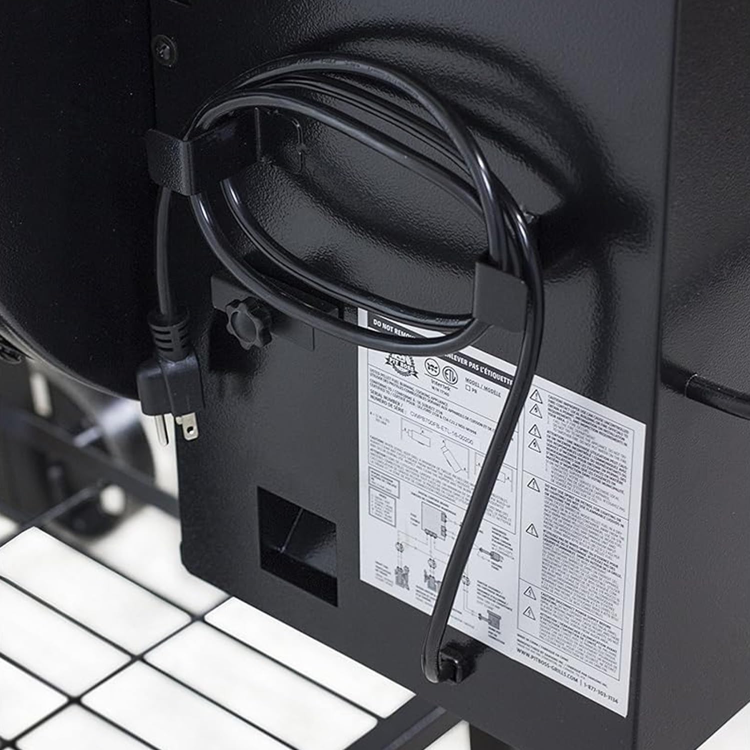 Gaterygrills power cord and fuse set ready for safe electrical replacement