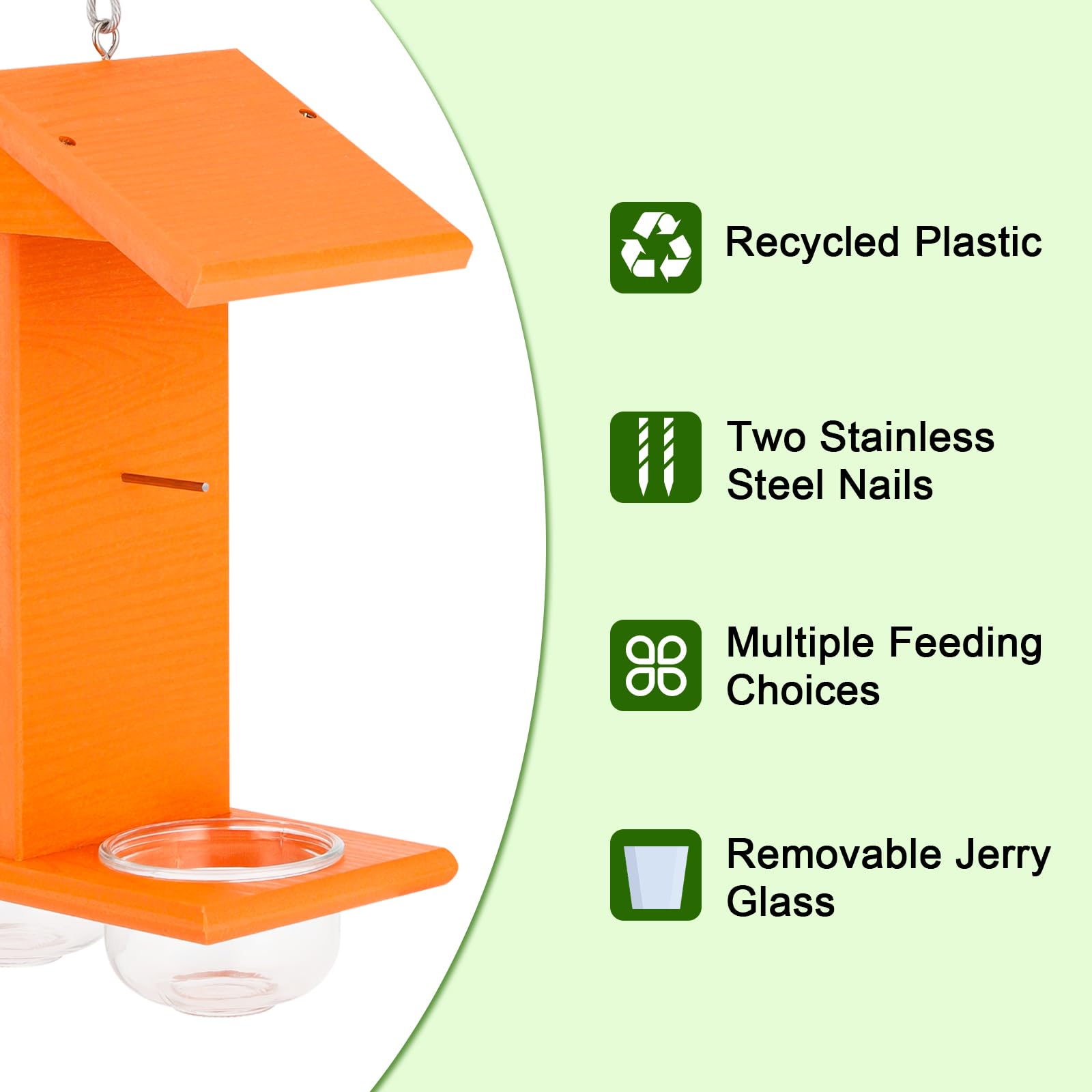 Gbekery close-up recycled plastic texture, durable weather-resistant material