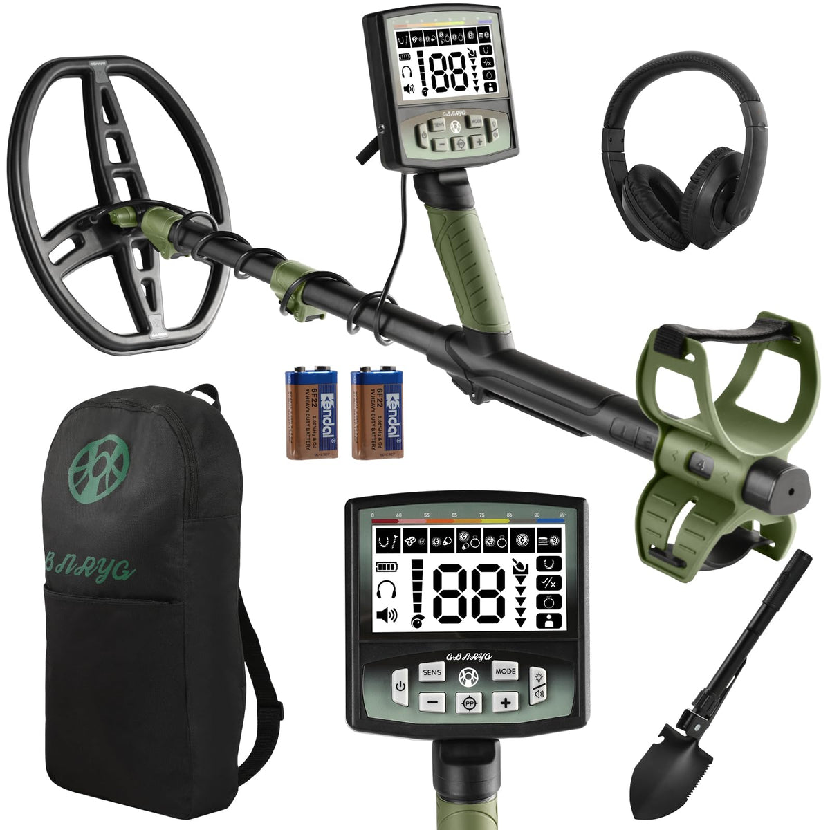 Gbnryg front view showing controls and ergonomic benefit clear operation