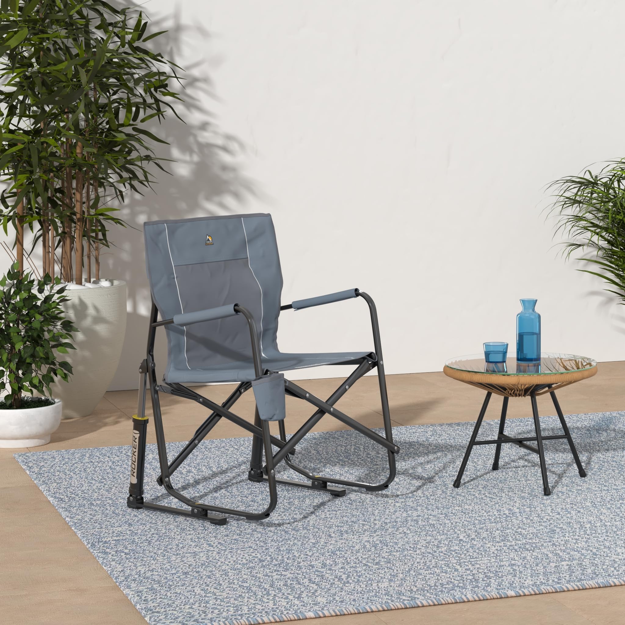 GCI Outdoor close-up of breathable mesh back for cool comfortable seating