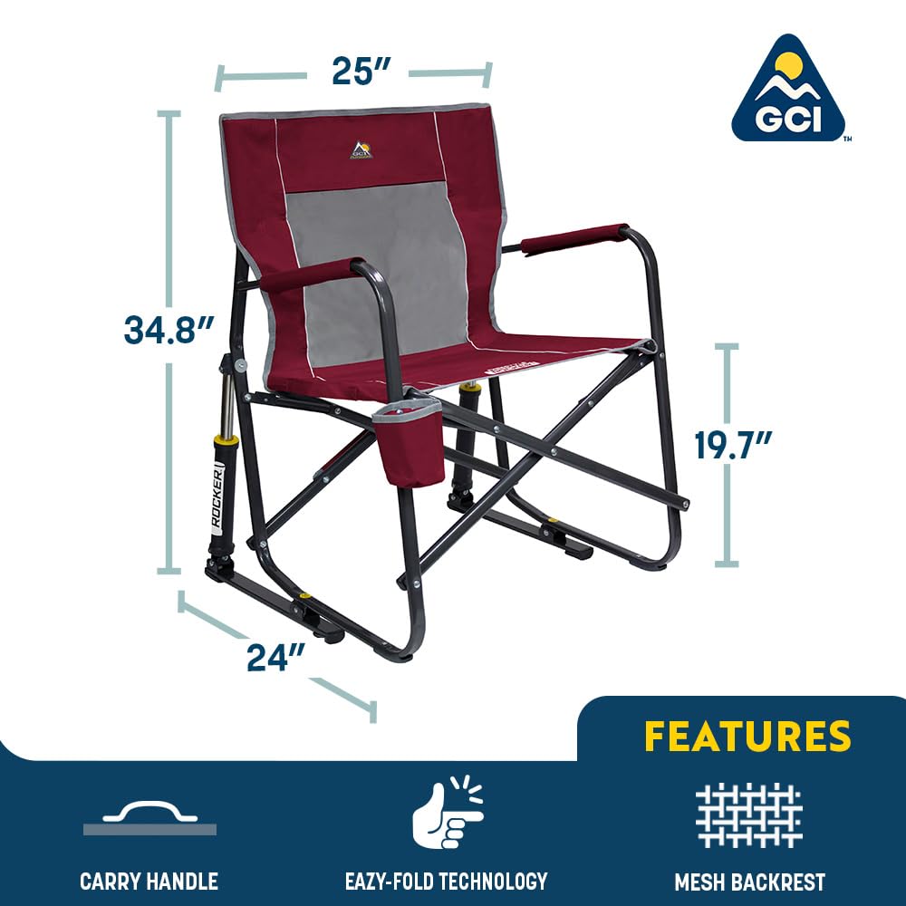 GCI Outdoor folded compact for easy transport and space-saving storage