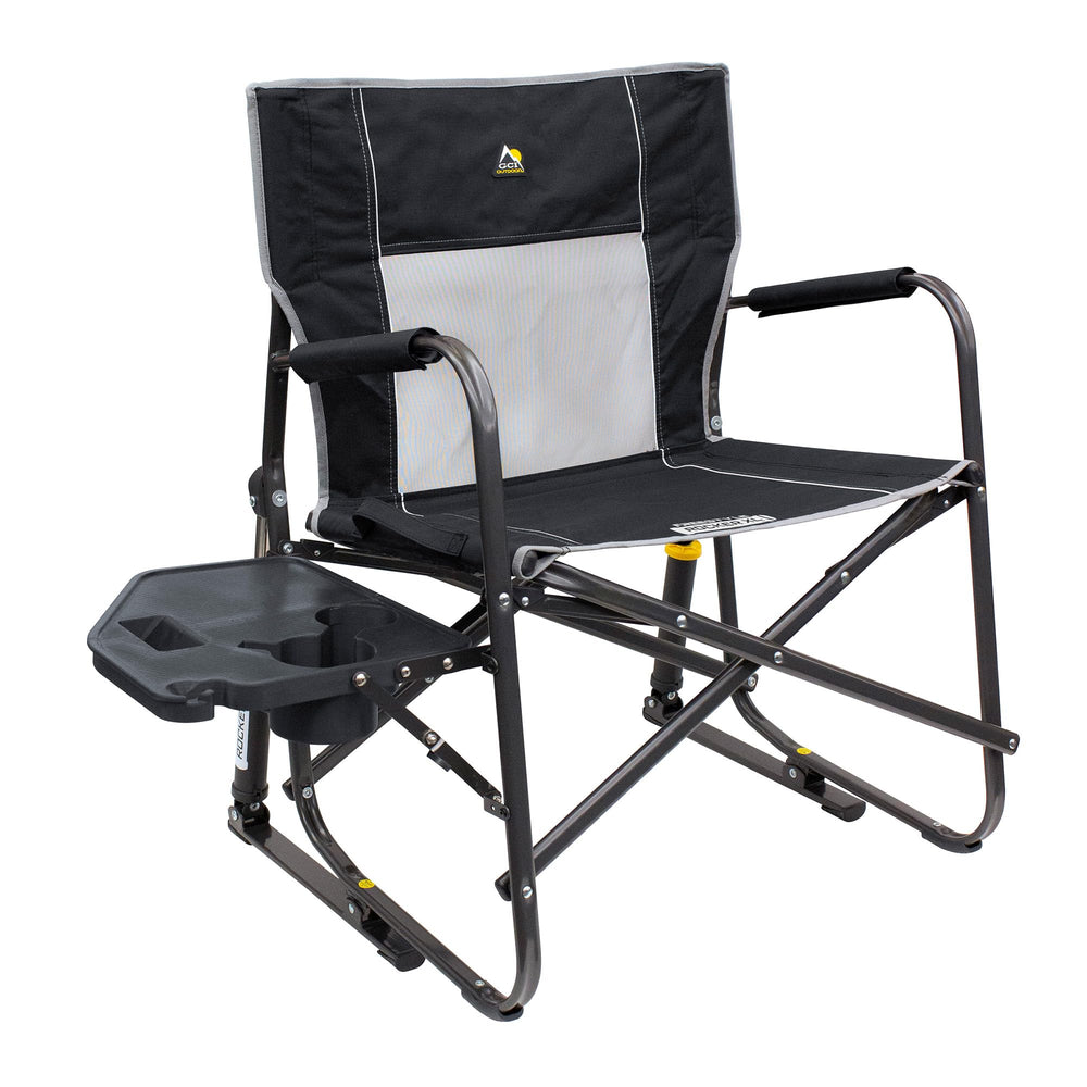 GCI Outdoor Freestyle Rocker XL front view showing solid frame and roomy seat for comfort