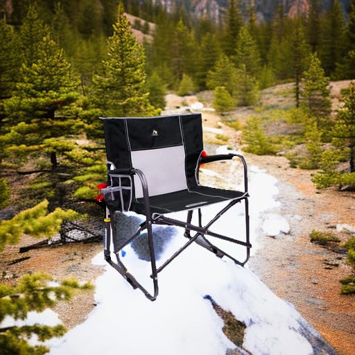 GCI Outdoor Freestyle Rocker XL rocker base detail highlighting spring-action stability