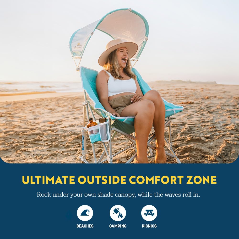 GCI Outdoor canopy detail with UPF50 protection for sun comfort