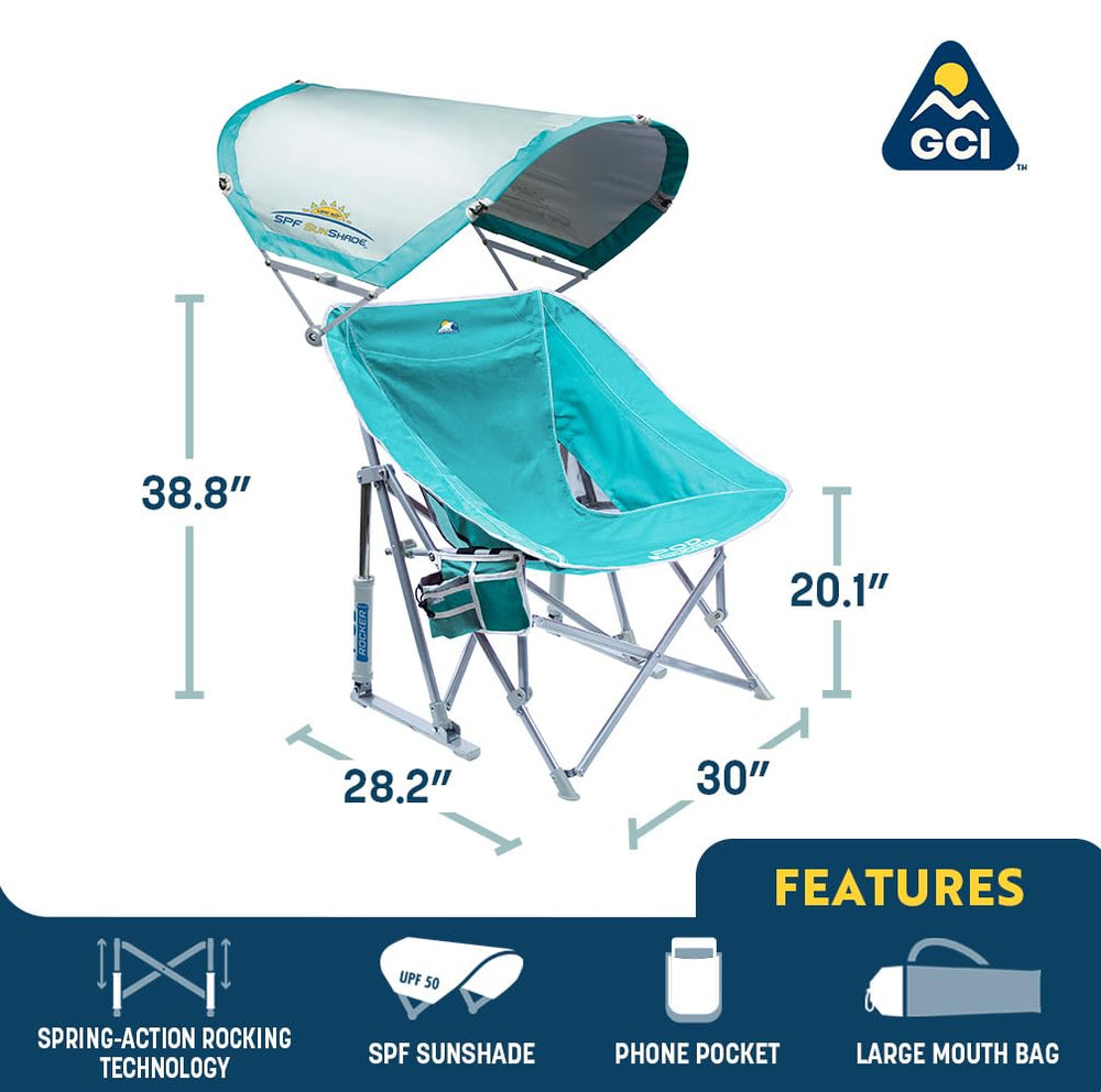 GCI Outdoor close-up of sling seat and mesh for breathable support