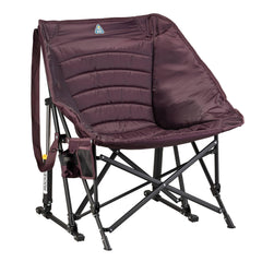 GCI Outdoor Puff Rocker front view showing seat and stability