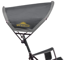 GCI Outdoor detailed shot of spring-action shock for smooth rocking and stability