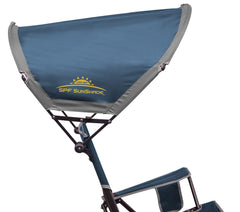 GCI Outdoor frame close-up showing powder-coated steel for durable support